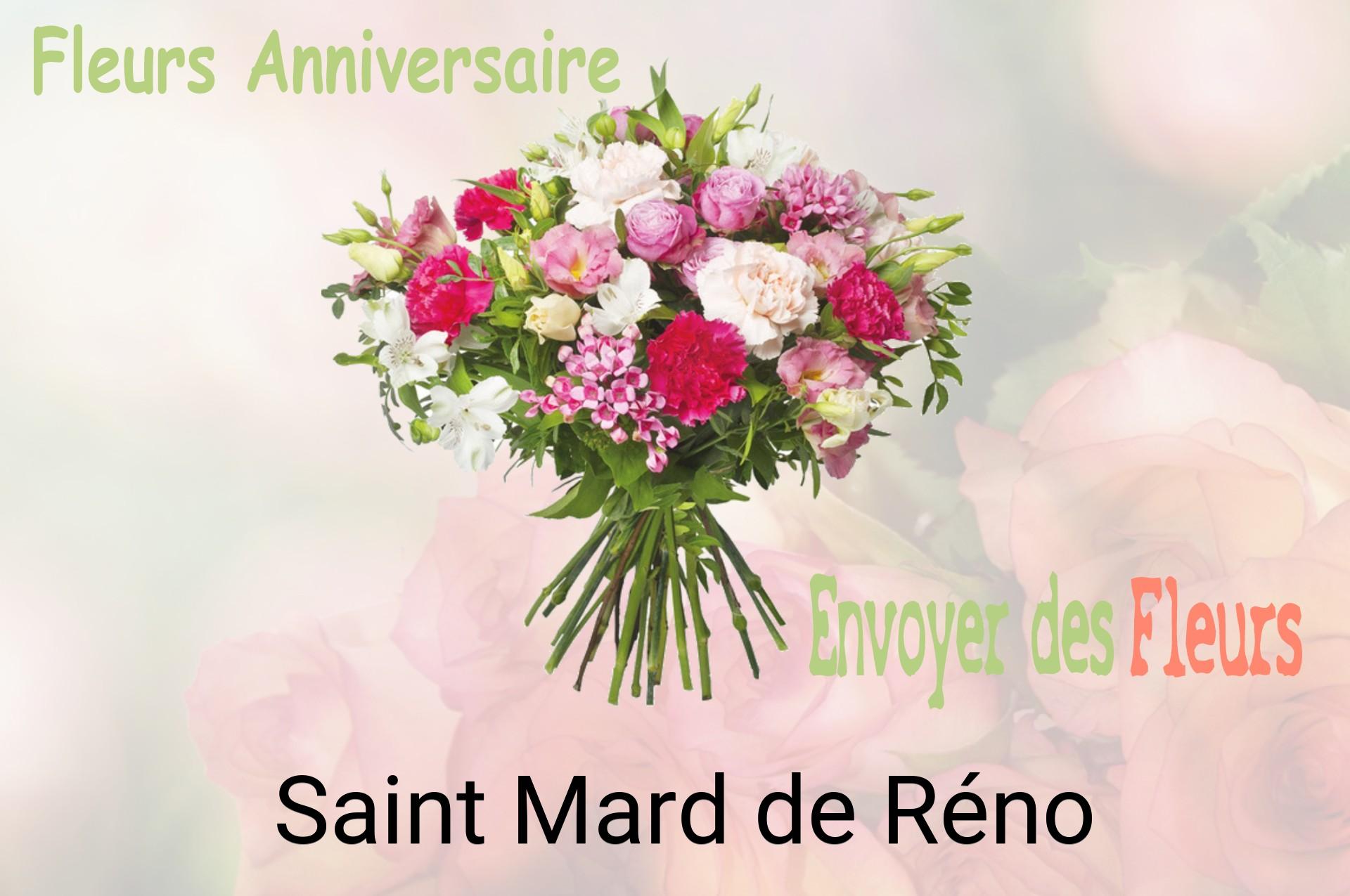 Bouquet de fleurs d’anniversaire livré à Saint-Mard-de-Réno