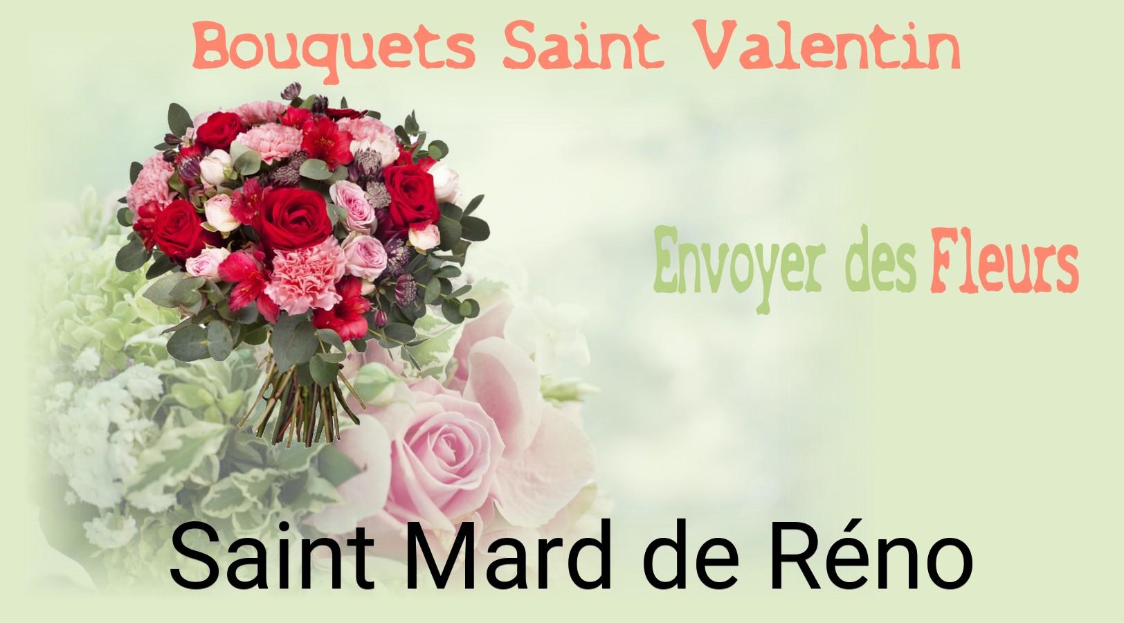 Roses de Saint-Valentin livrées à Saint-Mard-de-Réno